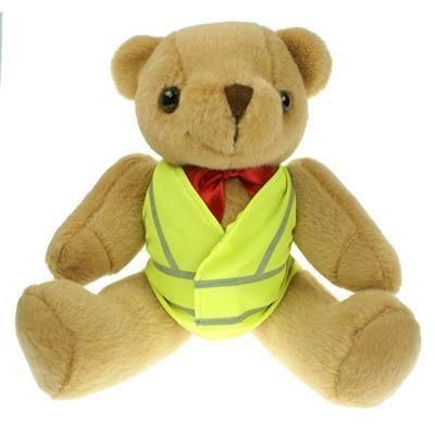 25CM HONEY JOINTED BEAR