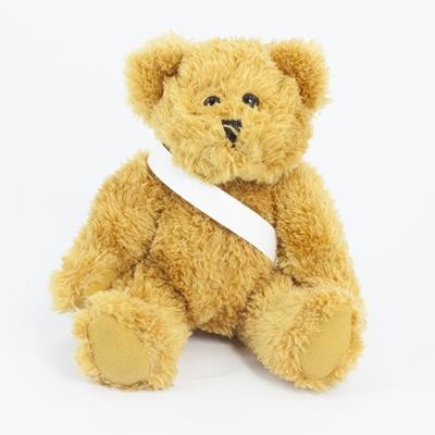 25CM SPARKIE BEAR with Sash