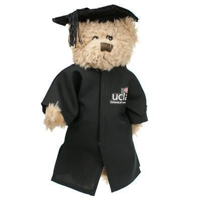 30CM WINDSOR BEAR with Cap & Gown - PROMOTIONAL CORPORATE GIFT