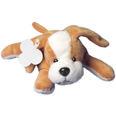 DOG SOFT TOY in Brown