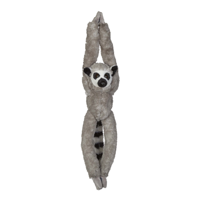 HANGING RING-TAILED LEMUR SOFT TOY