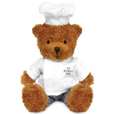 JAMES II TEDDY BEAR with Branded Chef Outfit