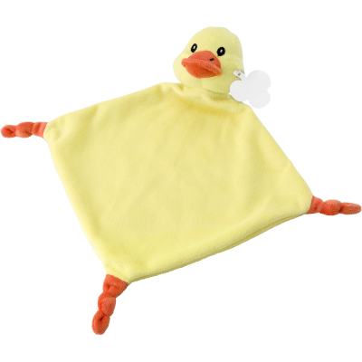 PLUSH ANIMAL COMFORTER in Yellow