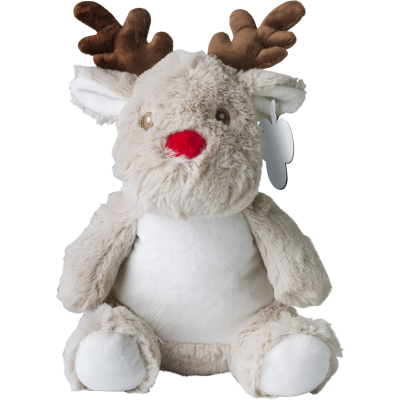 PLUSH REINDEER, SUITABLE FOR DIRECT DIGITAL PRINT in Various