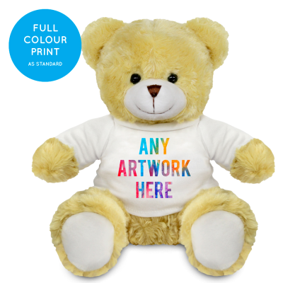 PRINTED 25CM ELIZABETH BEAR