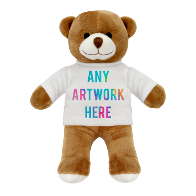 PRINTED BROWN 14CM HENRY BEAR