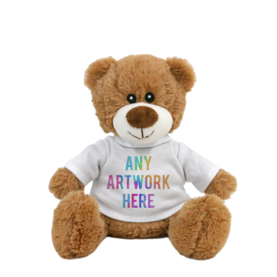 PRINTED ECO 17CM CHARLOTTE BEAR