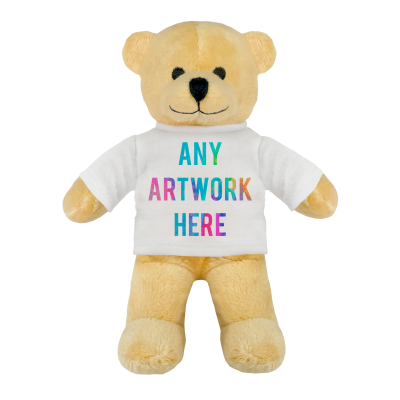 PRINTED LIGHT BROWN 14CM HENRY BEAR
