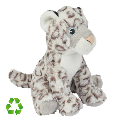 RECYCLED SNOW LEOPARD SOFT TOY