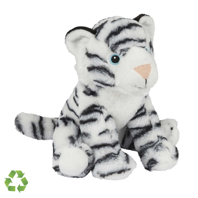 RECYCLED WHITE TIGER SOFT TOY