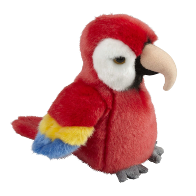 SCARLET MACAW SOFT TOY