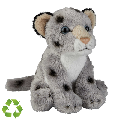 SNOW LEOPARD SOFT TOY