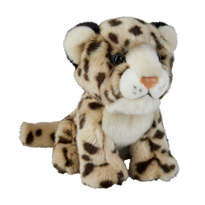 SNOW LEOPARD SOFT TOY