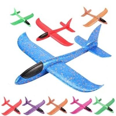 SOFT FOAM HAND THROWING AEROPLANE OUTDOOR SPORTS TOYS