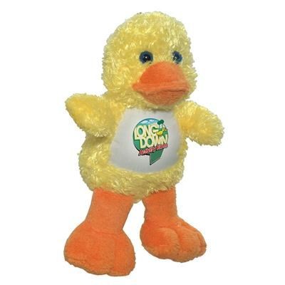 SOFT TOY DUCK with Print on Chest