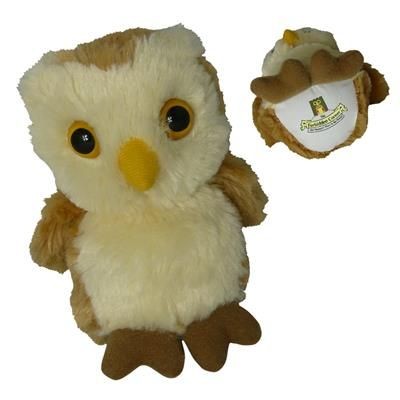 SOFT TOY OWL with Print on Chest