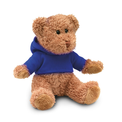 TEDDY BEAR PLUS with Hooded Hoody in Blue