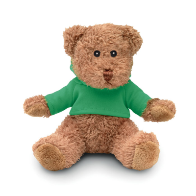 TEDDY BEAR PLUS with Hooded Hoody in Green