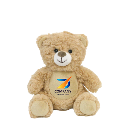 TUMMY PRINTED ECO 17CM HONEY CATHERINE BEAR