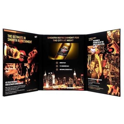VIDEO BROCHURE A4 TRI-FOLDING