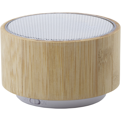 BAMBOO CORDLESS SPEAKER in Brown