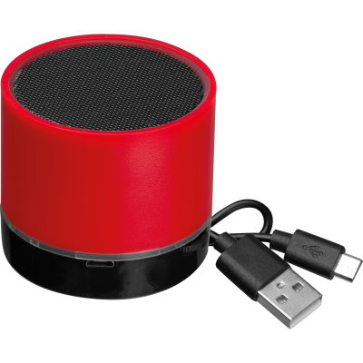 BLUETOOTH SPEAKER TAIFUN in Red 