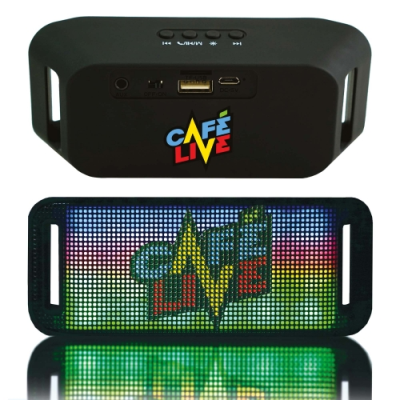 CORDLESS BLUETOOTH LED SPEAKER - DISCONTINUED