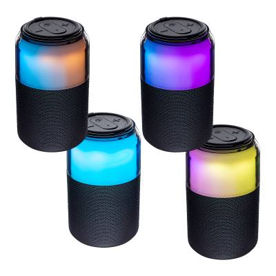 CORDLESS SPEAKER with LED Light Reeves-covarny in Black