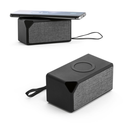 GRUBBS ABS PORTABLE SPEAKER with Cordless Charger