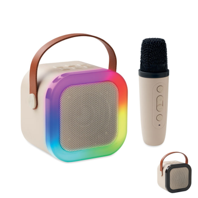 KARAOKE SET SPEAKER in Brown