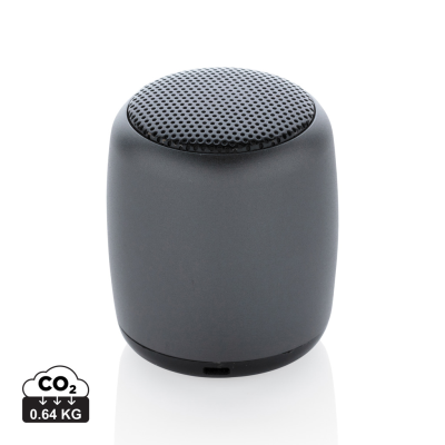 MINI ALUMINUM CORDLESS SPEAKER in Anthracite Grey