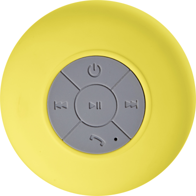 PLASTIC SPEAKER in Yellow