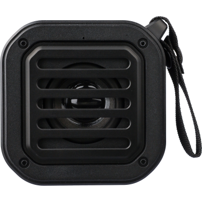 RECYCLED OUTDOOR SPEAKER in Black