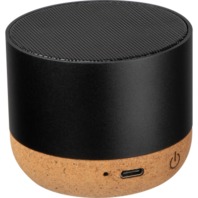 RECYCLED SPEAKER BREST in Black 