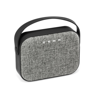 TEDS PORTABLE 6W SPEAKER with 4H Battery Life in ABS in Grey