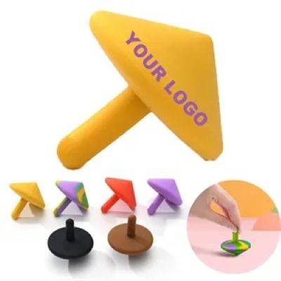 SILICONE SPINNING TOP