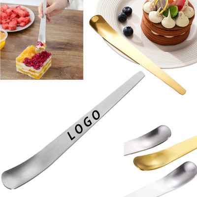 ULTRA-THIN LIGHTWEIGHT LUXURY STAINLESS STEEL METAL DESSERT SPOON