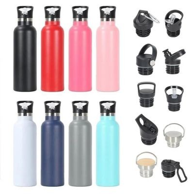17 OZ STAINLESS STEEL METAL SPORTS WATER BOTTLE