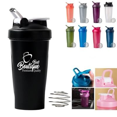 600ML PLASTIC BLENDER SHAKER SPORTS BOTTLE