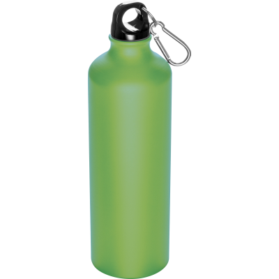800 ML DRINK BOTTLE with Snap Hook in Apple Green