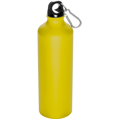 800 ML DRINK BOTTLE with Snap Hook in Yellow