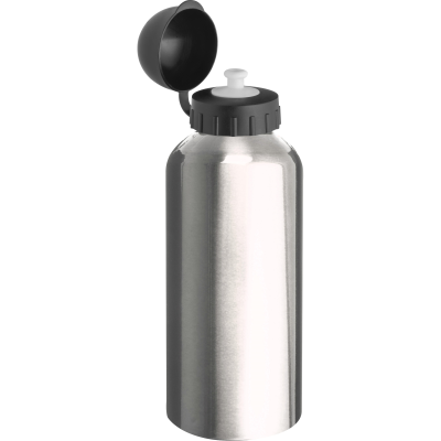 ALUMINIUM METAL DRINK BOTTLE in Grey