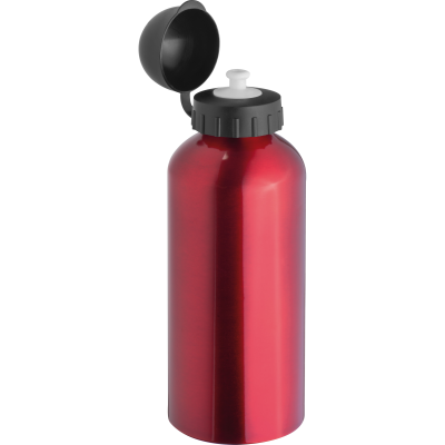 ALUMINIUM METAL DRINK BOTTLE in Red