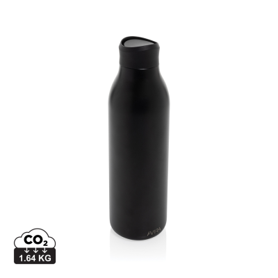 AVIRA ALOK RCS RE-STEEL 360 WATERBOTTLE 600ML in Black