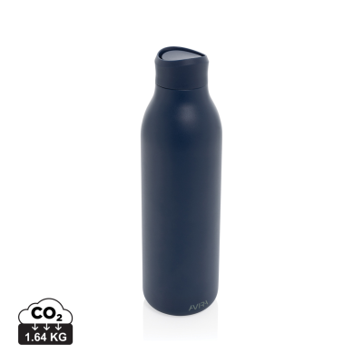 AVIRA ALOK RCS RE-STEEL 360 WATERBOTTLE 600ML in Navy
