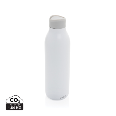 AVIRA ALOK RCS RE-STEEL 360 WATERBOTTLE 600ML in White