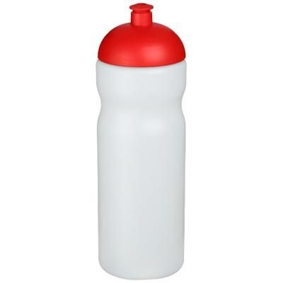 BASELINE® PLUS 650 ML DOME LID SPORTS BOTTLE in Transparent-red