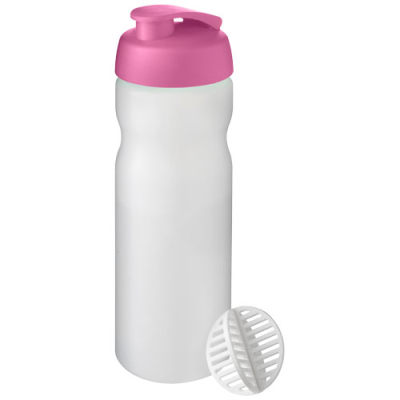 BASELINE PLUS 650 ML SHAKER BOTTLE in Magenta & Frosted Clear Transparent
