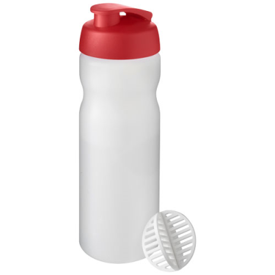 BASELINE PLUS 650 ML SHAKER BOTTLE in Red & Frosted Clear Transparent