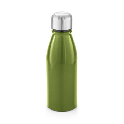 BEANE 500ML ALUMINIUM METAL SPORTS BOTTLE in Pale Green